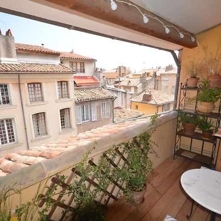 Le Dix Duplex Historical Center Balcony With View And Air Conditioning エクス＝アン＝プロヴァンス エクステリア 写真